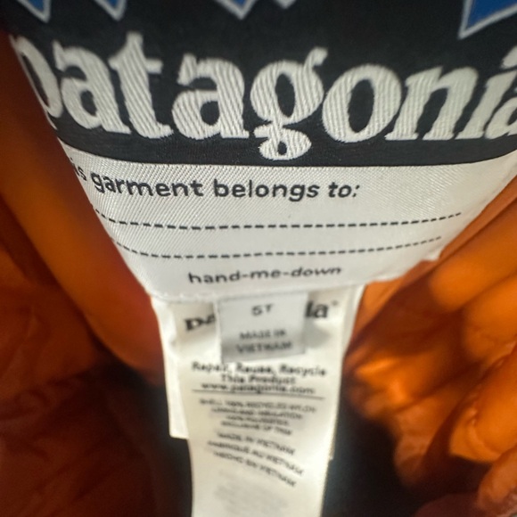Patagonia Orange Insulated Jacket - Picture 2 of 3